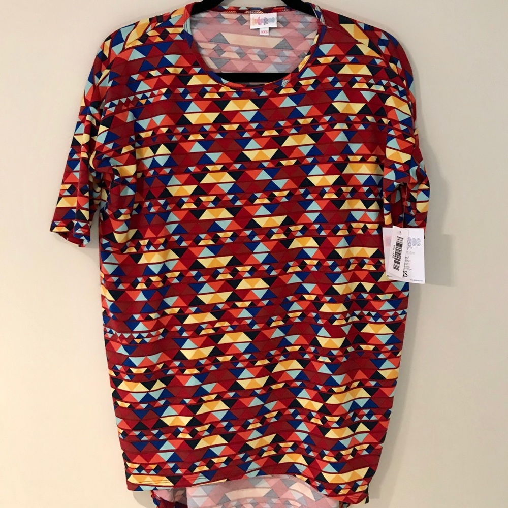LuLaRoe Irma Tunic / Bold Geometric Pattern / XXS